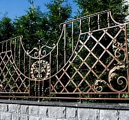 Кованый забор